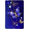 VSETKONAMOBIL 108338 ART TPU Ochranný kryt pre Amazon Kindle Paperwhite 2024 BLUE BUTTERFLY