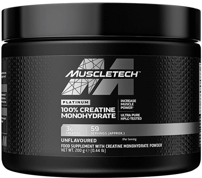 MuscleTech Platinum 100% Creatine Monohydrate 200 g