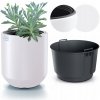 Prosperplast HEOS Kvetináč s vkladom 39cm, bielý DPHEW400