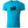 T-ričko BMW F800 pánske tričko Farba trička: Tyrkysová, Veľkosť: M