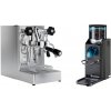 Lelit Mara PL62X V2 + Rancilio Rocky Doserless, čierna