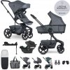 EASYWALKER SET Kočík 4v1 Harvey5 Premium Mineral Grey XXL RWS + CYBEX Aton B2 i-Size VP-F188522