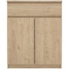 Komoda v dekore duba v prírodnej farbe 80x100x40 cm Naia – Tvilum