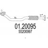 Výfukové potrubie MTS 01.20095