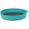 Lifeventure Ellipse Flexi Plate teal Modrá miska