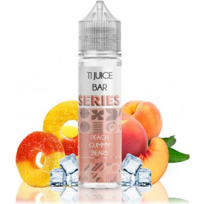 Ti Juice Bar Series Shake & Vape Peach Gummy Bears 10 ml