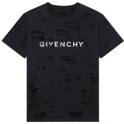 Givenchy Cut-Out tričko black