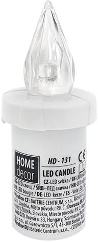 Sviečka LED HOME DECOR HD-131