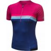 Dámsky dres kr.rukáv SENSOR CYKLO TOUR lilla stripes XL