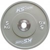 Kubisport CWPRO5 Náhradný Celogumový kotúč s oceľovým stredom 5 kg - priemer 50 mm