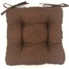 BYTEMA sedáky na stoličky EDGAR hnedé 902 sedák 40/40 cm