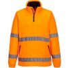 Portwest F302 Hi-Vis 1/2 Zip Fleece, Veľkosť L, Farba Orange