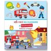 101 vecí na hľadanie a nalepovanie Polícia a hasiči