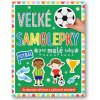 Svojtka Futbal Veľké samolepky pre malé ruky