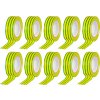 Páska Strend Pro, 19 mm, L-10 m, max. 80°C, 600V, zelenožltá, izolačná, lepiaca, PVC, bal. 10 ks