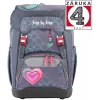 Školský ruksak Step by Step GRADE Glitter Heart Hazle, AGR certifikát