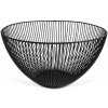 Drôtená misa na ovocie KITCHISIMO čierna Ø25cm