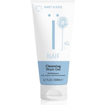 Naif Baby & Kids Cleansing Wash Gel čistiaci a umývací gél pre deti a bábätká 200 ml