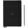 Bauhaus Edition Zápisník Black A5 Medium bodkovaný