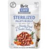 Brit Care Cat Sterilized Fillets in Jelly Hearty Duck & Tender Turkey 85 g