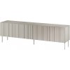 Cama Meble Tv stolík ISLA RTV 200 čierny mat drevo 200.5 cm x 60 cm x 40 cm