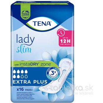TENA Lady Slim Extra Plus inkontinenčné vložky pre ženy 16 ks