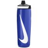 Fľaša NIKE-REFUEL BOTTLE GAME ROYAL/BLACK/WHITE Modrá 0,7 L 26/27