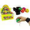 Lean Toys Gumené loptičky na elastickej šnúrke - 6 cm so srdiečkami
