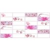 Obkladové panely 3D PVC TP10014009, cena za kus, rozmer 955 x 480 mm, kvety sakury, GRACE