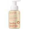 ATTITUDE Detská umývacia pena (2 v 1) Baby leaves s vôňou hruškovej šťavy 295 ml