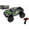 Auto RC pick up terénní plast 25cm 2,4GHZ na baterie šedo-zelený v krabici