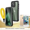 Odolné Vodotesné púzdro Luxria Resistant pre Apple iPhone - Čierne (certifikované) iPhone: 6s, 6