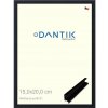 DANTIK rám na obraz 15 x 20 Černá matná