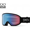 Snowboardové okuliare Smith Reason Otg black | blue sensor mirror antifog 24/25 - Odosielame do 24 hodín