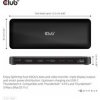 Club3D Dokovací stanice Thunderbolt 4 (Certified), 12v1