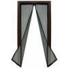 Sieť proti hmyzu Malatec 12523 Moskytiéra do dverí s magnetkami 80/90/100 x 210/220 cm čierna (1635)