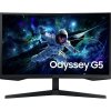 Samsung Odyssey G5 S27CG554EU herný monitor 68.6 cm (27 palca) En.trieda 2021 F (A - G) 2560 x 1440 Pixel QHD 1 ms DisplayPort, HDMI ™, na slúchadlá (jack 3,5; LS27CG554EUXEN