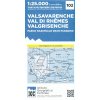 mapa Valsavarenche, Gran Paradiso 1:25 t. IGC č. 102