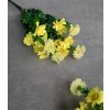 lacne-dekoracie.sk Kytička mini Margaretka 106B 35cm žltá