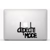 Depeche Mode - samolepiaca dekoračná nálepka na Macbook