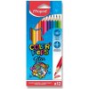 Trojhranné pastelky pre deti Color´Peps Maped 12 farieb