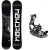 Hatchey Leader snowboard + Raven Fastec FT360 black viazanie - 160 cm Wide + M (EU 39-42)