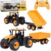 Ťahač JCB s prívesom na ovládanie EE Double E 1:16 RC0670