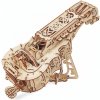 Ugears 3D drevené mechanické puzzle Ninera (Hurdy-Gurdy)