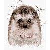 ZUTY Maľovanie podľa čísel JEŽKO S BIELYM POZADÍM Rámovanie vypnuté plátno na rám Rozmer 80 x 100 cm