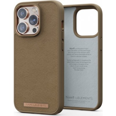 Púzdro Njord Comfort+ Apple iPhone 14 Pro béžové