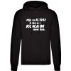 Pijem kávu lebo ...... mikina Dámske M Black