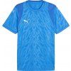 Pánske futbalové tričko Puma, TEAMCUP JERSEY Modrá,Biela XXL