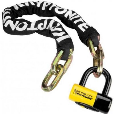 Kryptonite New York FAHGETTABOUDIT Chain 1410 & NY Disc Lock