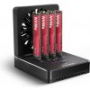AXAGON ADSA-M2C44, USB4 dokovacia stanica pre 4× M.2 NVMe SSD s funkciou klonovania ADSA-M2C44